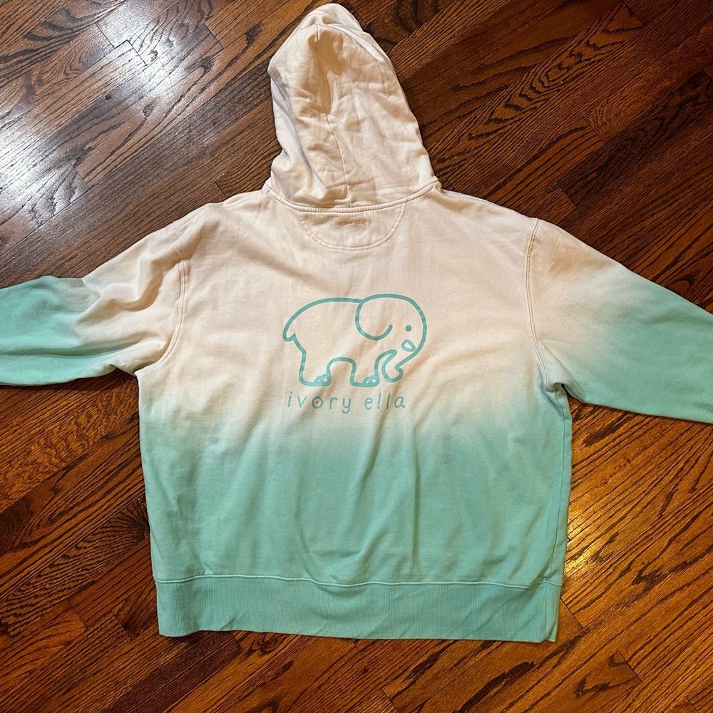 Ivory Ella Hoodie hooded sweatshirt XL #1007